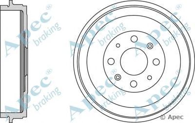APEC BRAKING drm9941 -  Тормозной барабан